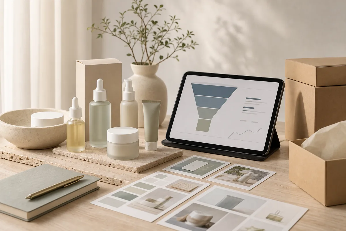 Operación ecommerce de skin care enfocada en contenido, conversión y recompra